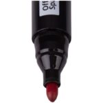 Маркер перманентный OfficeSpace "Contact" красный, пулевидный, без клипа, 3мм — изображение 4