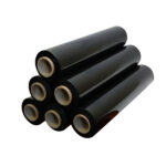 Стрейч-пленка чёрная, нетто 2 кг, 500мм*218м, 20 мкм, первичная