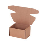 Почтовая картонная коробка 170*120*100 мм тип “Ж”, самосборный короб из гофрокартона Т22