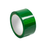 Клейкая лента зелёная, 48мм*50м*45мкм (скотч цветной зелёный)