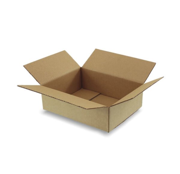 Коробка картонная 400*300*150 мм без ручек, короб из гофрокартона Т23 — изображение 1