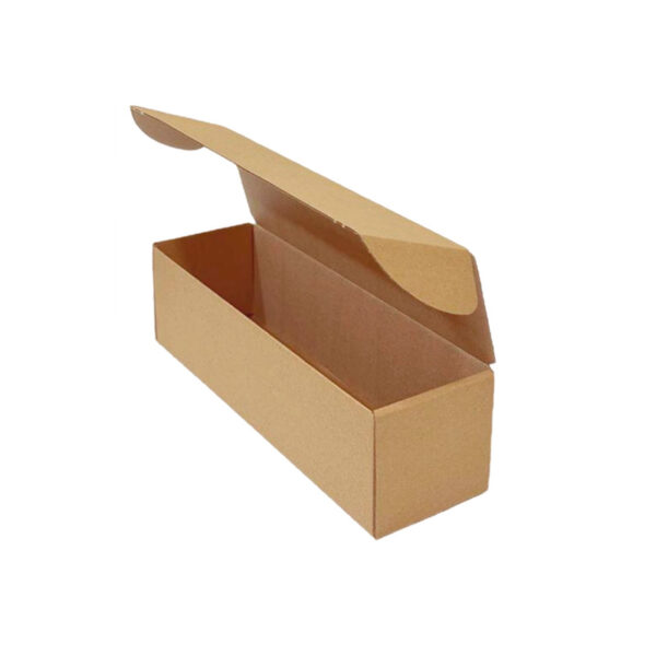 Самосборная картонная коробка 240*70*70 мм FEFCO 0427, короб из микрогофрокартона Т12 — изображение 1