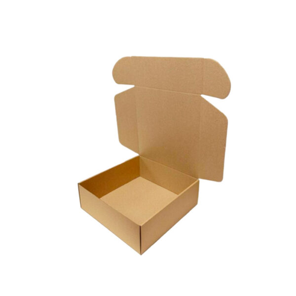 Самосборная коробка 350*350*120 мм FEFCO 0427, короб из микрогофрокартона Т12 — изображение 1