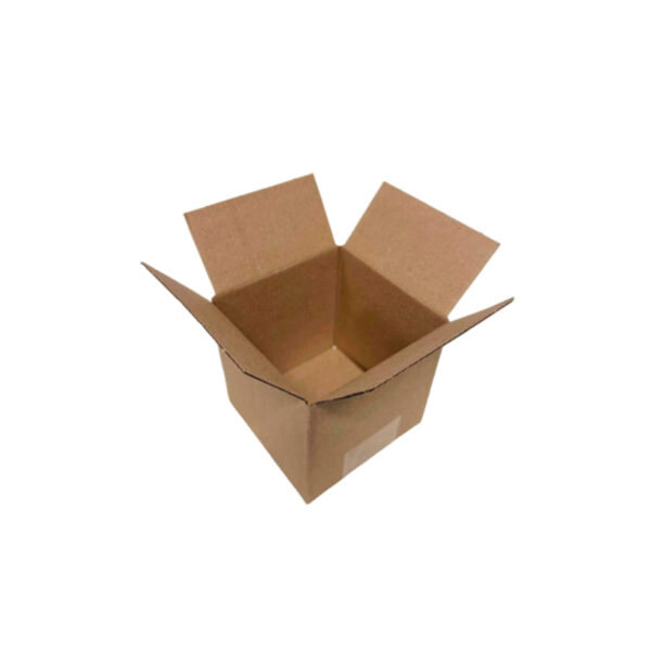Гофрокороб 100*100*100 мм, бурый, из микрогофрокартона Т11 — изображение 1
