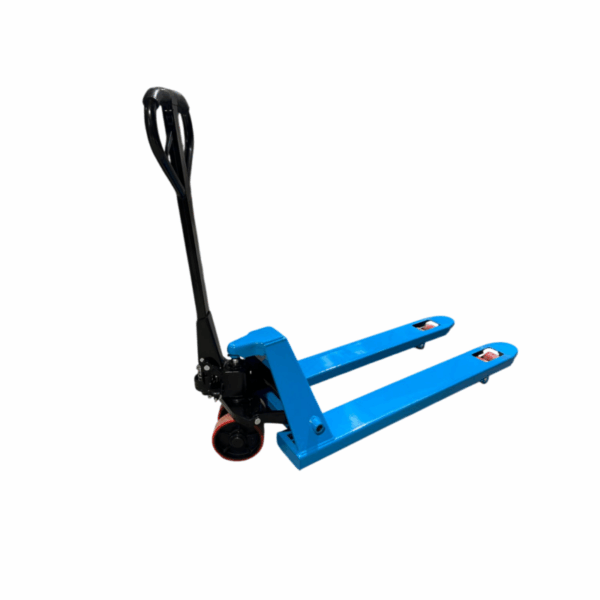 Гидравлическая тележка (рохля) US-25PU, 2500 кг, полиуретановые колеса — изображение 1