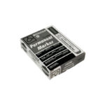 Маркер перманентный PM CJ-8004 черный, пулевидный, круглый наконечник, толщина линии 1,5-3мм — изображение 3